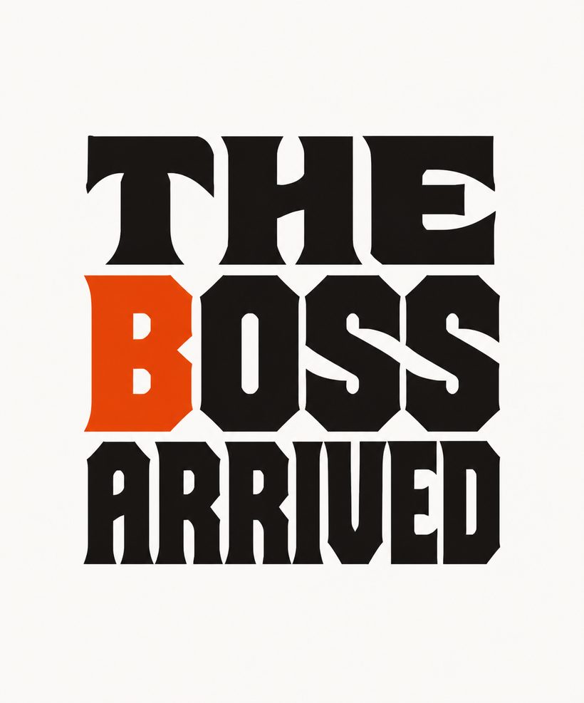 New management notice, back