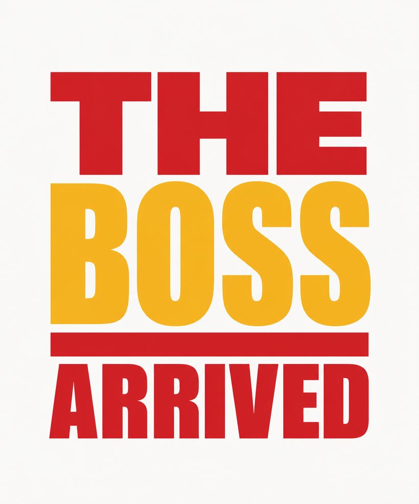 New management notice, back