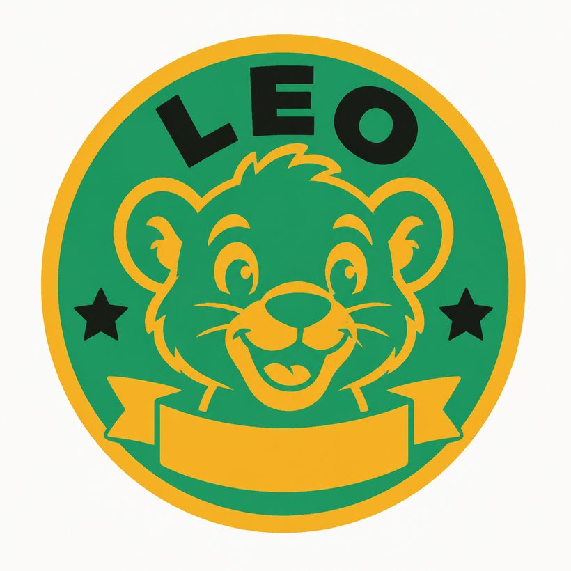 House of leo seal, front