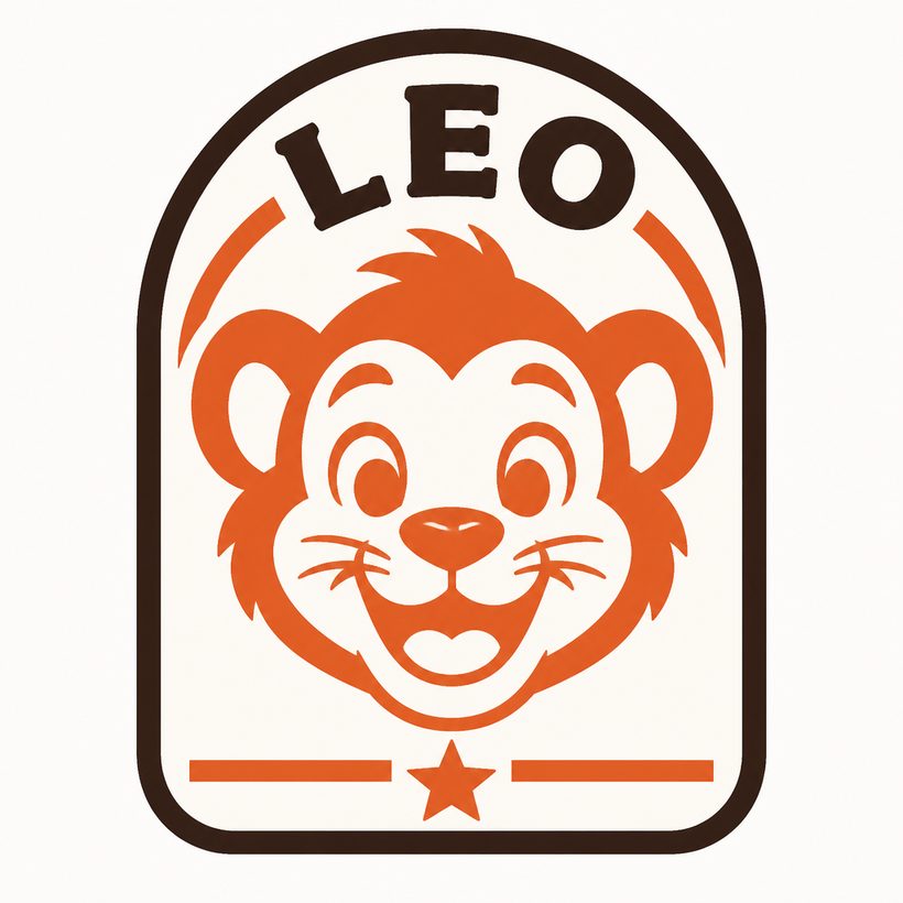 House of leo seal, front