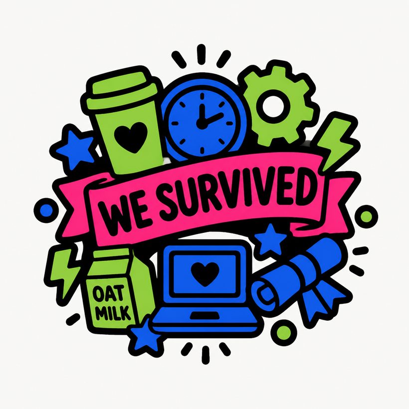 Four year survival kit, front