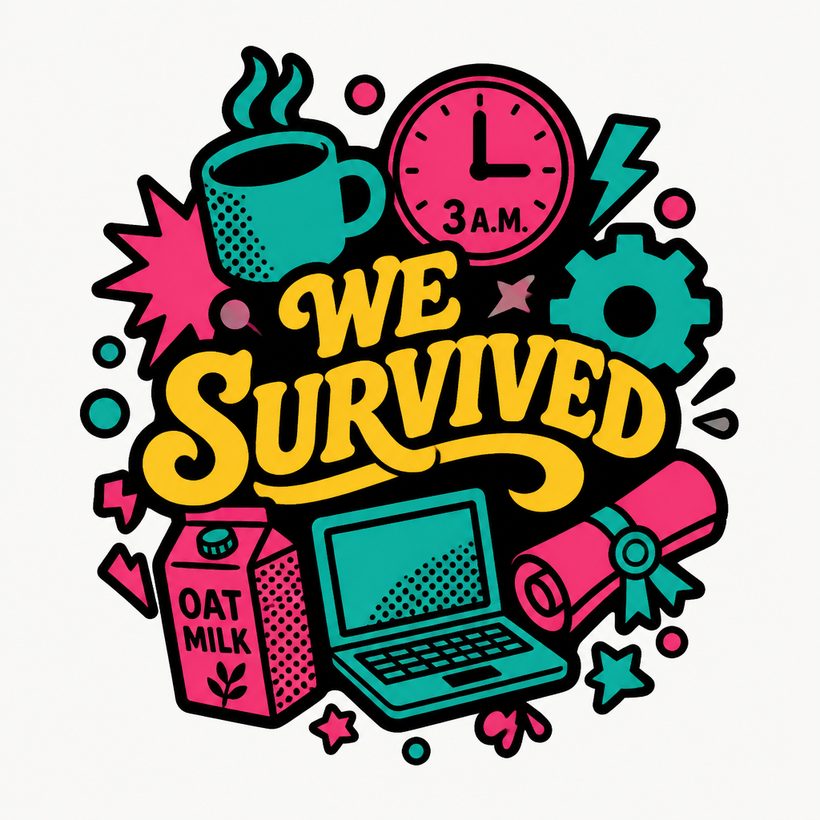 Four year survival kit, front