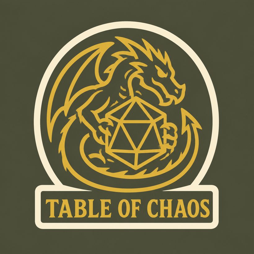 The dice dragon, front