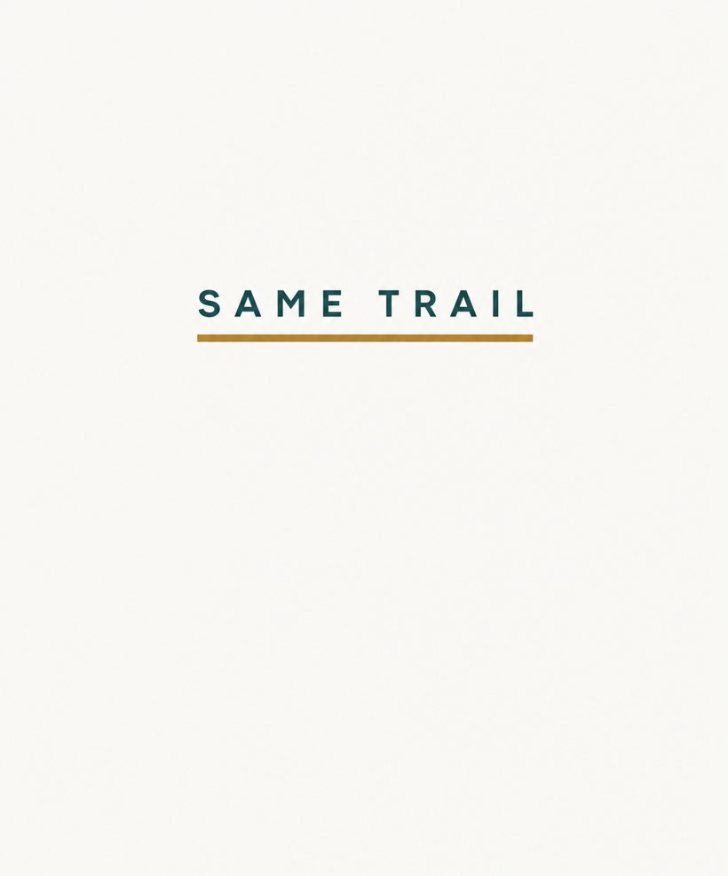 The trailhead seal, back