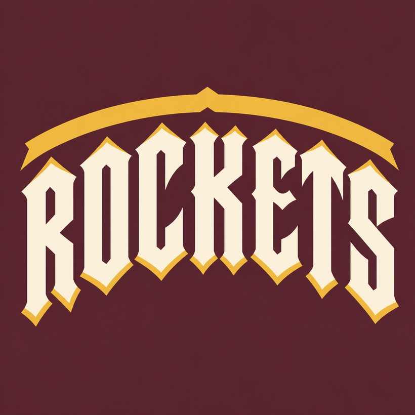 The rockets standard, front