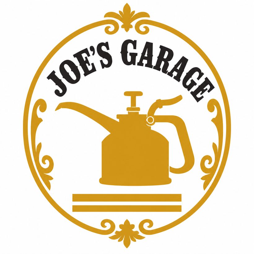 The motor oil badge, front