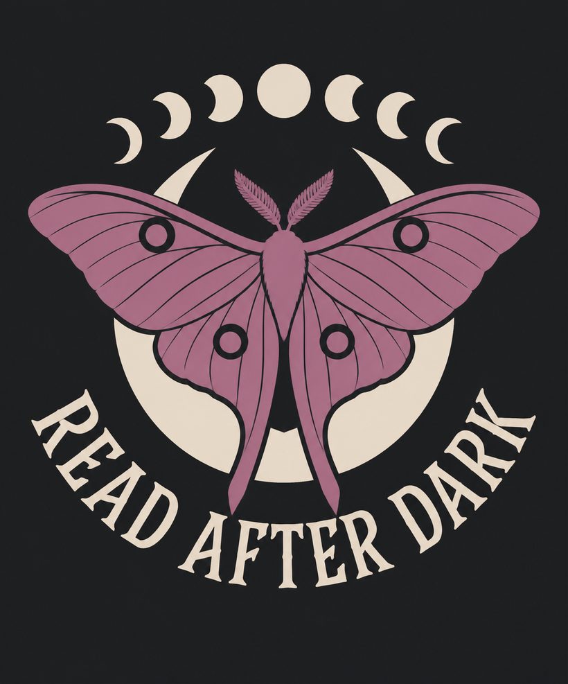 Moth to the page, back