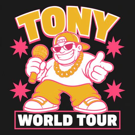 The 1996 mixtape tour, a 90s bootleg design