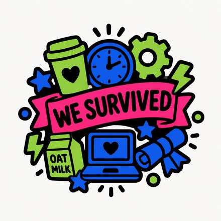Four year survival kit, a Maximalist / dopamine design