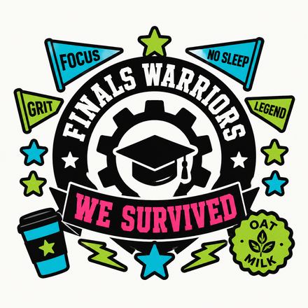The survivors seal, a maximalist / dopamine design