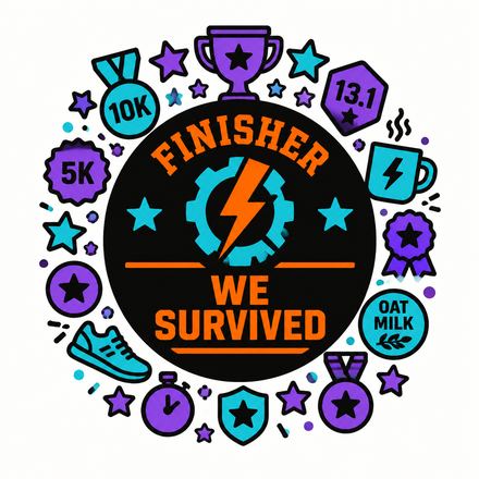 The survivors seal, a Maximalist / dopamine design