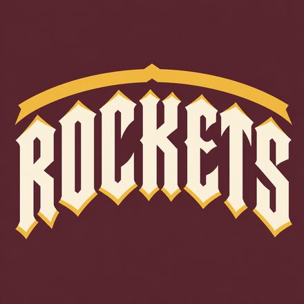 The rockets standard, a Sporty / varsity design