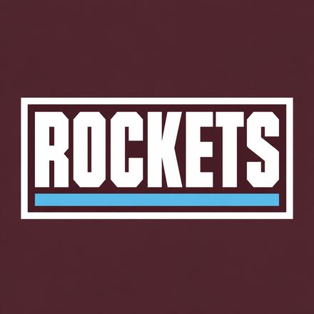 The rockets standard, a Sporty / varsity design