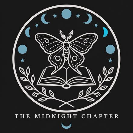 Moth to the page, a Whimsigoth / celestial design