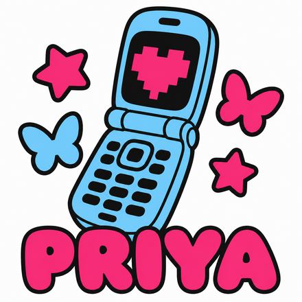 The flip phone moment, a y2k / 2000s design